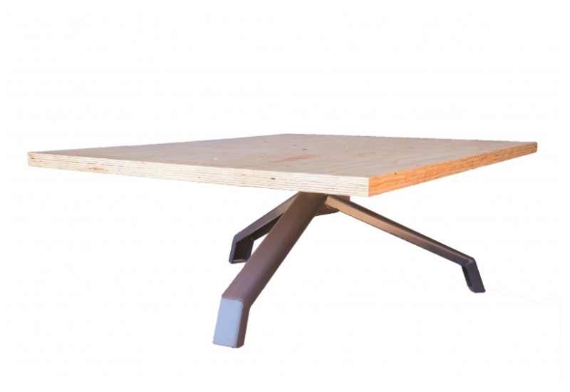 Mesa Rotatória Ergonômica para Tijolos Ecológicos