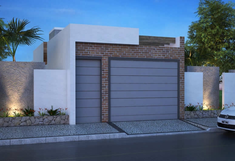 Planta Minha Casa Minha Vida com Design Moderno em Tijolo Ecológico