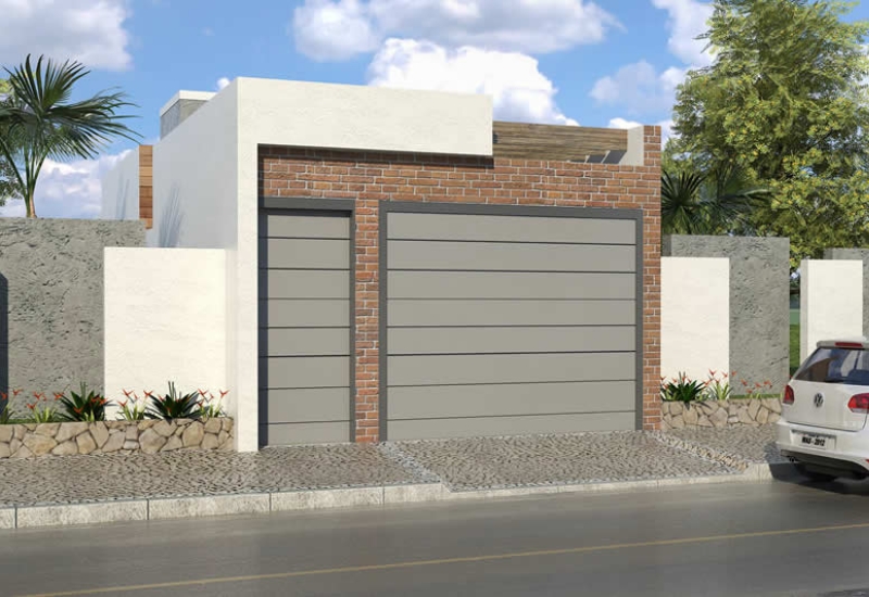 Planta Minha Casa Minha Vida com Design Moderno em Tijolo Ecológico