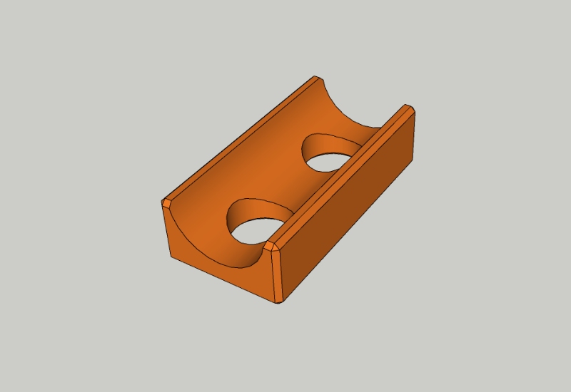 Tijolo ecológico de solo-cimento Canaleta