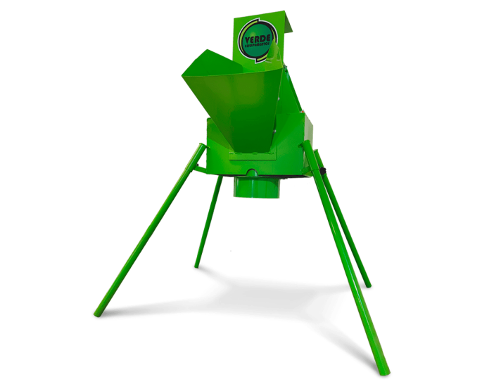 Triturador de Terra para Tijolos Ecológicos Verde Equipamentos